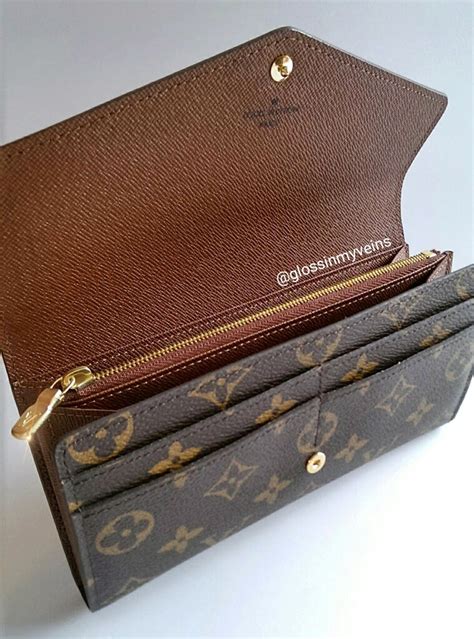 lv sarah wallet review|louis vuitton wallet women real.